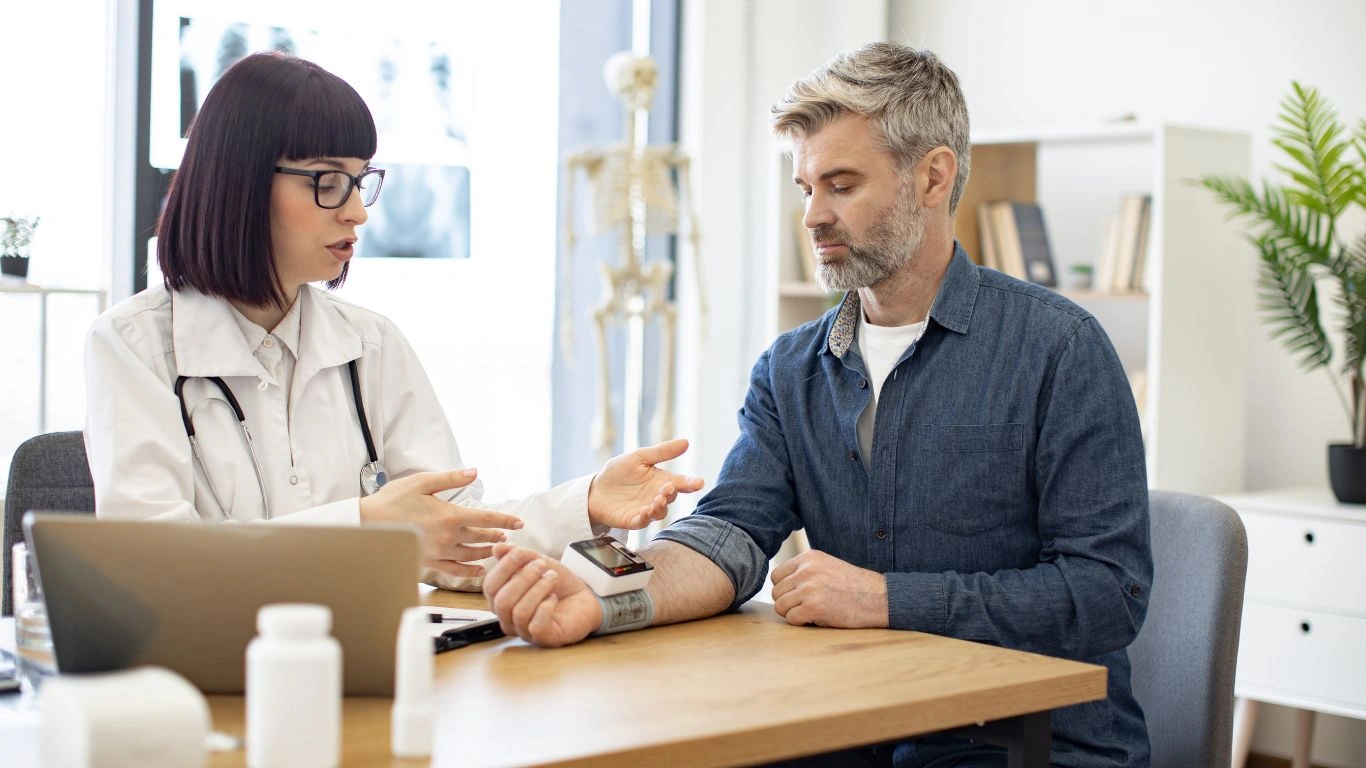 Blood pressure monitoring at home