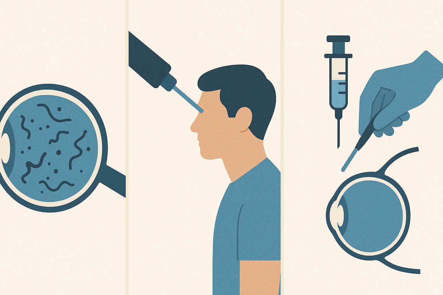 Eye floater treatment options explained