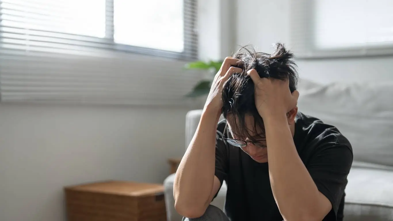 Child overwhelmed by social situation