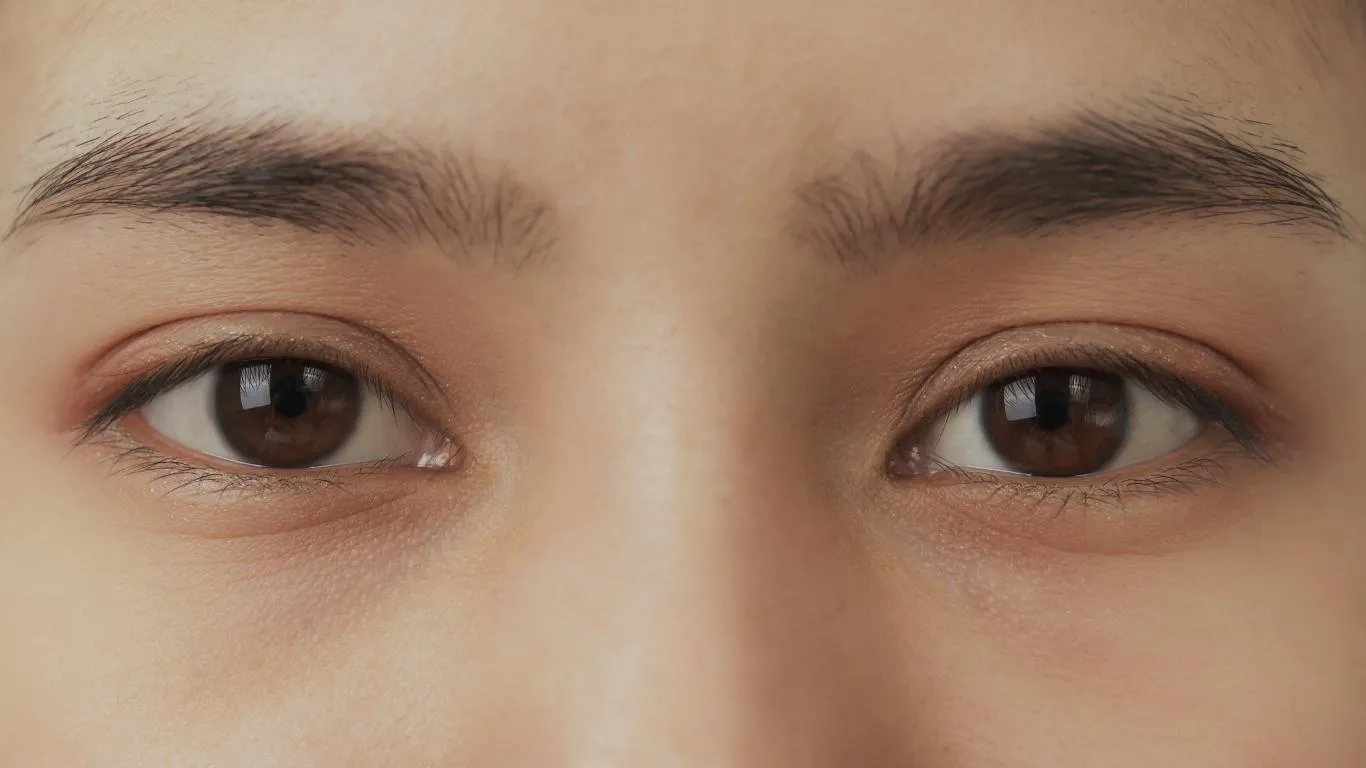 Optometrist examining eye health beyond floaters