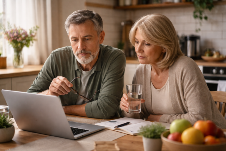 Hands holding a mug while sitting on a couch in natural light